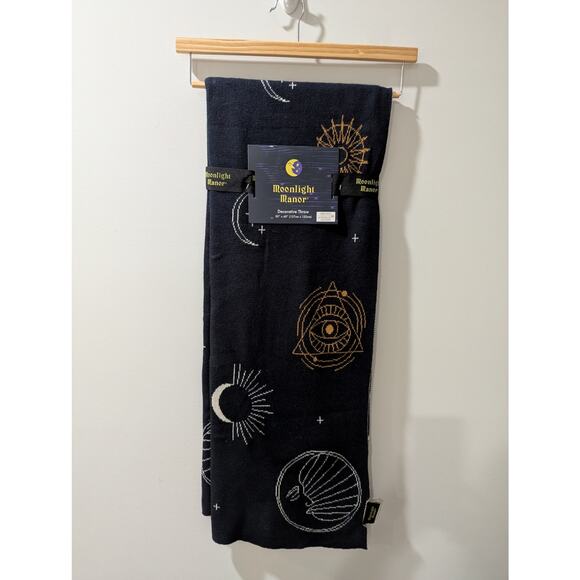 Moonlight Manor Cotton Decorative Throw Blanket NWT - Picture 1 of 3